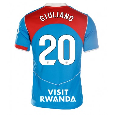 Atletico Madrid Giuliano Simeone #20 Koszulka Trzecia damskie 2025-26 Krótki Rękaw Atletico Madrid Giuliano Simeone #20 Koszulka Trzecia damskie 2025-26 Krótki Rękaw