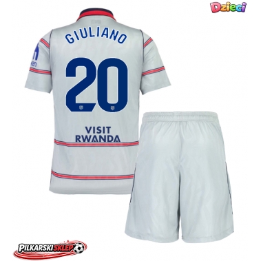 Atletico Madrid Giuliano Simeone #20 Koszulka Trzecia dzieci 2026-27 Krótki Rękaw (+ krótkie spodenki)