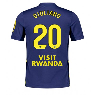Atletico Madrid Giuliano Simeone #20 Koszulka Wyjazdowa 2025-26 Krótki Rękaw Atletico Madrid Giuliano Simeone #20 Koszulka Wyjazdowa 2025-26 Krótki Rękaw
