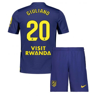 Atletico Madrid Giuliano Simeone #20 Koszulka Wyjazdowa dzieci 2025-26 Krótki Rękaw (+ krótkie spodenki) Atletico Madrid Giuliano Simeone #20 Koszulka Wyjazdowa dzieci 2025-26 Krótki Rękaw (+ krótkie spodenki)