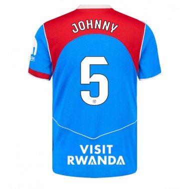 Atletico Madrid Johnny Cardoso #5 Koszulka Trzecia 2025-26 Krótki Rękaw Atletico Madrid Johnny Cardoso #5 Koszulka Trzecia 2025-26 Krótki Rękaw