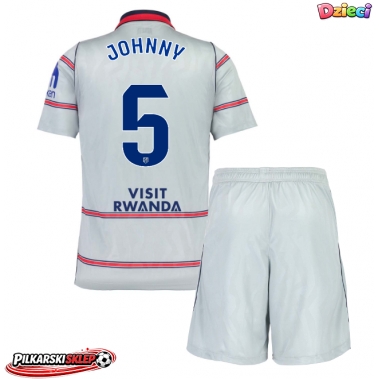 Atletico Madrid Johnny Cardoso #5 Koszulka Trzecia dzieci 2026-27 Krótki Rękaw (+ krótkie spodenki)