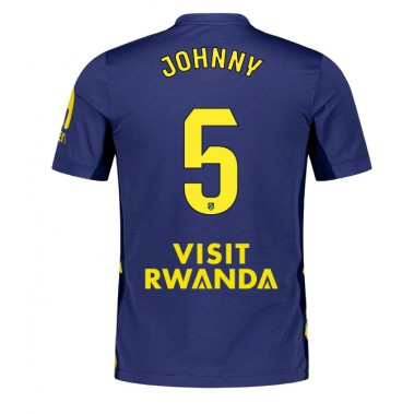 Atletico Madrid Johnny Cardoso #5 Koszulka Wyjazdowa 2025-26 Krótki Rękaw Atletico Madrid Johnny Cardoso #5 Koszulka Wyjazdowa 2025-26 Krótki Rękaw