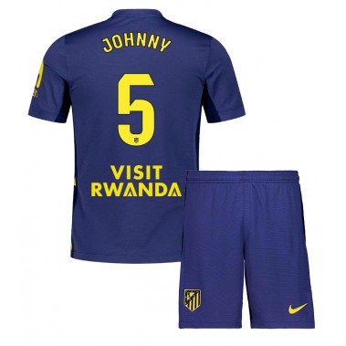 Atletico Madrid Johnny Cardoso #5 Koszulka Wyjazdowa dzieci 2025-26 Krótki Rękaw (+ krótkie spodenki) Atletico Madrid Johnny Cardoso #5 Koszulka Wyjazdowa dzieci 2025-26 Krótki Rękaw (+ krótkie spodenki)