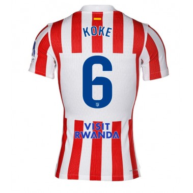 Atletico Madrid Koke #6 Koszulka Podstawowa 2025-26 Krótki Rękaw Atletico Madrid Koke #6 Koszulka Podstawowa 2025-26 Krótki Rękaw
