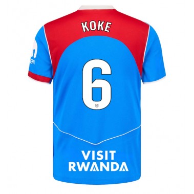 Atletico Madrid Koke #6 Koszulka Trzecia 2025-26 Krótki Rękaw Atletico Madrid Koke #6 Koszulka Trzecia 2025-26 Krótki Rękaw