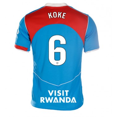 Atletico Madrid Koke #6 Koszulka Trzecia damskie 2025-26 Krótki Rękaw Atletico Madrid Koke #6 Koszulka Trzecia damskie 2025-26 Krótki Rękaw