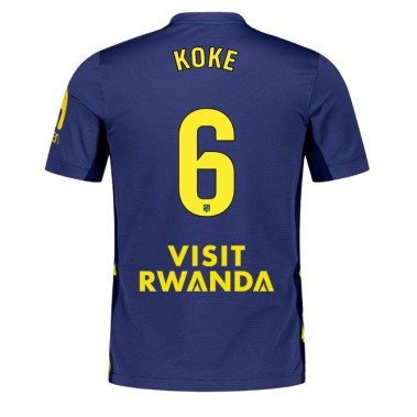 Atletico Madrid Koke #6 Koszulka Wyjazdowa 2025-26 Krótki Rękaw Atletico Madrid Koke #6 Koszulka Wyjazdowa 2025-26 Krótki Rękaw