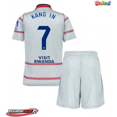 Atletico Madrid Lee Kang-in #7 Koszulka Trzecia dzieci 2026-27 Krótki Rękaw (+ krótkie spodenki)