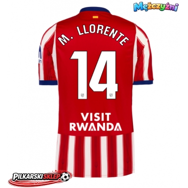 Atletico Madrid Marcos Llorente #14 Koszulka Podstawowa 2026-27 Krótki Rękaw