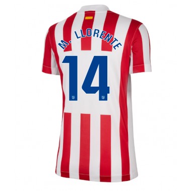Atletico Madrid Marcos Llorente #14 Koszulka Podstawowa damskie 2025-26 Krótki Rękaw Atletico Madrid Marcos Llorente #14 Koszulka Podstawowa damskie 2025-26 Krótki Rękaw