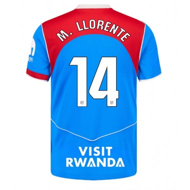 Atletico Madrid Marcos Llorente #14 Koszulka Trzecia 2025-26 Krótki Rękaw Atletico Madrid Marcos Llorente #14 Koszulka Trzecia 2025-26 Krótki Rękaw