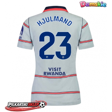 Atletico Madrid Morten Hjulmand #23 Koszulka Trzecia damskie 2026-27 Krótki Rękaw