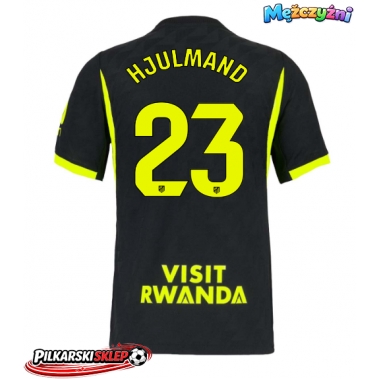 Atletico Madrid Morten Hjulmand #23 Koszulka Wyjazdowa 2026-27 Krótki Rękaw