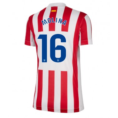 Atletico Madrid Nahuel Molina #16 Koszulka Podstawowa damskie 2025-26 Krótki Rękaw Atletico Madrid Nahuel Molina #16 Koszulka Podstawowa damskie 2025-26 Krótki Rękaw