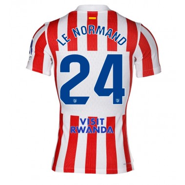 Atletico Madrid Robin Le Normand #24 Koszulka Podstawowa 2025-26 Krótki Rękaw Atletico Madrid Robin Le Normand #24 Koszulka Podstawowa 2025-26 Krótki Rękaw