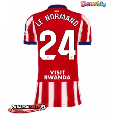 Atletico Madrid Robin Le Normand #24 Koszulka Podstawowa damskie 2026-27 Krótki Rękaw