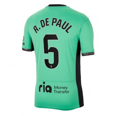 Atletico Madrid Rodrigo De Paul #5 Koszulka Trzecia 2023-24 Krótki Rękaw
