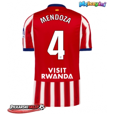 Atletico Madrid Rodrigo Mendoza #4 Koszulka Podstawowa 2026-27 Krótki Rękaw