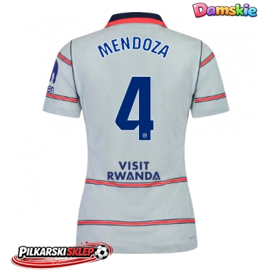 Atletico Madrid Rodrigo Mendoza #4 Koszulka Trzecia damskie 2026-27 Krótki Rękaw
