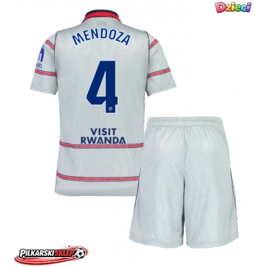 Atletico Madrid Rodrigo Mendoza #4 Koszulka Trzecia dzieci 2026-27 Krótki Rękaw (+ krótkie spodenki)