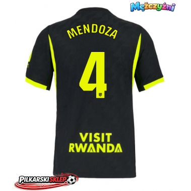 Atletico Madrid Rodrigo Mendoza #4 Koszulka Wyjazdowa 2026-27 Krótki Rękaw