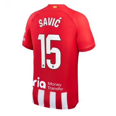 Atletico Madrid Stefan Savic #15 Koszulka Podstawowa 2023-24 Krótki Rękaw