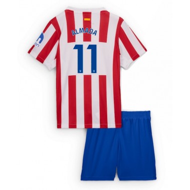 Atletico Madrid Thiago Almada #11 Koszulka Podstawowa dzieci 2025-26 Krótki Rękaw (+ krótkie spodenki)