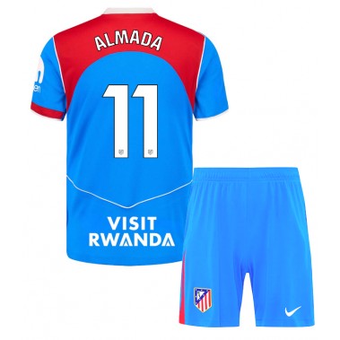 Atletico Madrid Thiago Almada #11 Koszulka Trzecia dzieci 2025-26 Krótki Rękaw (+ krótkie spodenki) Atletico Madrid Thiago Almada #11 Koszulka Trzecia dzieci 2025-26 Krótki Rękaw (+ krótkie spodenki)