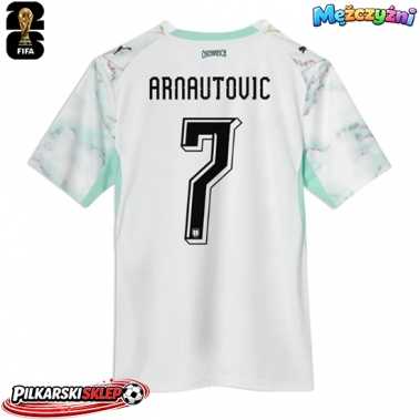 Austria Marko Arnautovic #7 Koszulka Wyjazdowa MŚ 2026 Krótki Rękaw