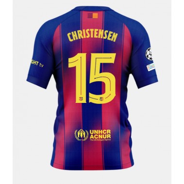 Barcelona Andreas Christensen #15 Koszulka Podstawowa 2025-26 Krótki Rękaw Barcelona Andreas Christensen #15 Koszulka Podstawowa 2025-26 Krótki Rękaw