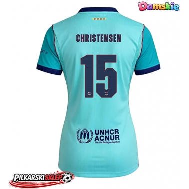 Barcelona Andreas Christensen #15 Koszulka Trzecia damskie 2026-27 Krótki Rękaw