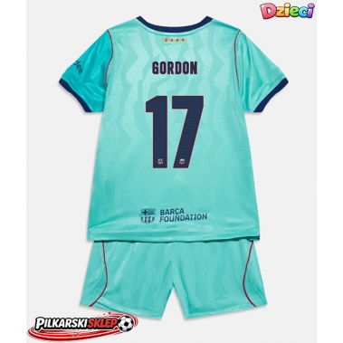 Barcelona Anthony Gordon #17 Koszulka Trzecia dzieci 2026-27 Krótki Rękaw (+ krótkie spodenki)