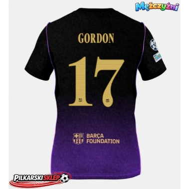 Barcelona Anthony Gordon #17 Koszulka Wyjazdowa 2026-27 Krótki Rękaw