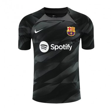 Barcelona Bramkarskie Koszulka Wyjazdowa 2023-24 Krótki Rękaw