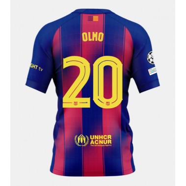 Barcelona Dani Olmo #20 Koszulka Podstawowa 2025-26 Krótki Rękaw Barcelona Dani Olmo #20 Koszulka Podstawowa 2025-26 Krótki Rękaw
