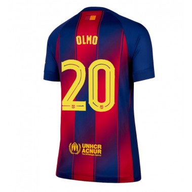 Barcelona Dani Olmo #20 Koszulka Podstawowa damskie 2025-26 Krótki Rękaw Barcelona Dani Olmo #20 Koszulka Podstawowa damskie 2025-26 Krótki Rękaw