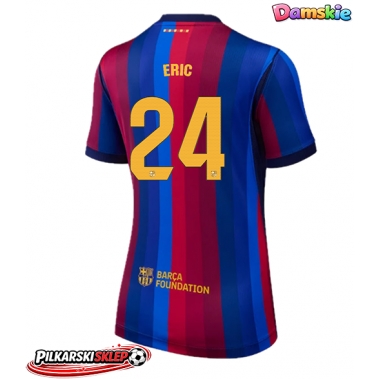 Barcelona Eric Garcia #24 Koszulka Podstawowa damskie 2026-27 Krótki Rękaw