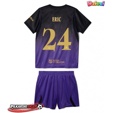 Barcelona Eric Garcia #24 Koszulka Wyjazdowa dzieci 2026-27 Krótki Rękaw (+ krótkie spodenki)