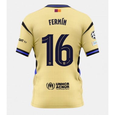 Barcelona Fermin Lopez #16 Koszulka Wyjazdowa 2025-26 Krótki Rękaw Barcelona Fermin Lopez #16 Koszulka Wyjazdowa 2025-26 Krótki Rękaw
