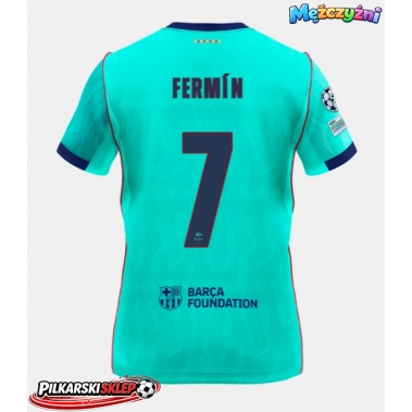 Barcelona Fermin Lopez #7 Koszulka Trzecia 2026-27 Krótki Rękaw