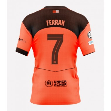 Barcelona Ferran Torres #7 Koszulka Trzecia 2025-26 Krótki Rękaw