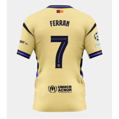 Barcelona Ferran Torres #7 Koszulka Wyjazdowa 2025-26 Krótki Rękaw Barcelona Ferran Torres #7 Koszulka Wyjazdowa 2025-26 Krótki Rękaw