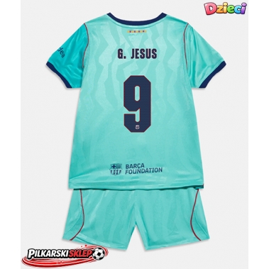 Barcelona Gabriel Jesus #9 Koszulka Trzecia dzieci 2026-27 Krótki Rękaw (+ krótkie spodenki)