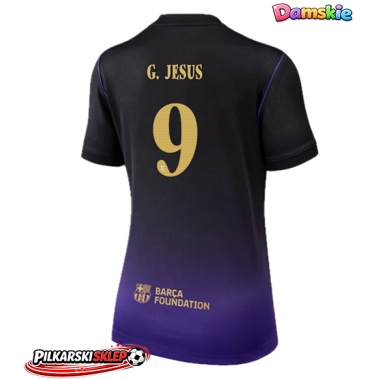 Barcelona Gabriel Jesus #9 Koszulka Wyjazdowa damskie 2026-27 Krótki Rękaw