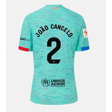 Barcelona Joao Cancelo #2 Koszulka Trzecia 2023-24 Krótki Rękaw