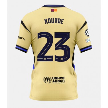 Barcelona Jules Kounde #23 Koszulka Wyjazdowa 2025-26 Krótki Rękaw Barcelona Jules Kounde #23 Koszulka Wyjazdowa 2025-26 Krótki Rękaw