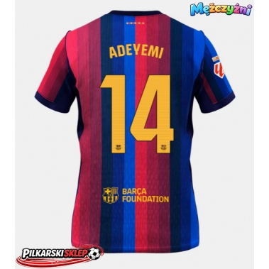 Barcelona Karim Adeyemi #14 Koszulka Podstawowa 2026-27 Krótki Rękaw