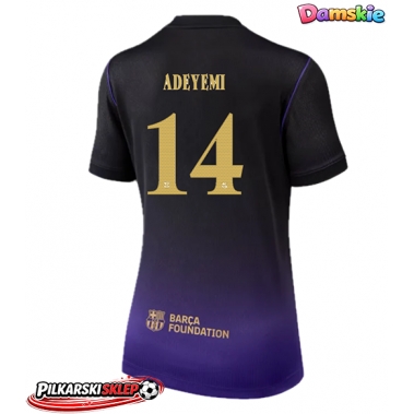 Barcelona Karim Adeyemi #14 Koszulka Wyjazdowa damskie 2026-27 Krótki Rękaw