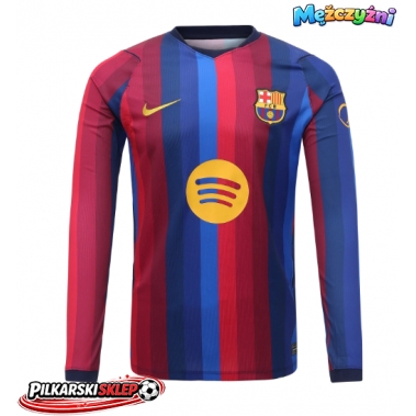 Barcelona Koszulka Podstawowa 2026-27 Długi Rękaw